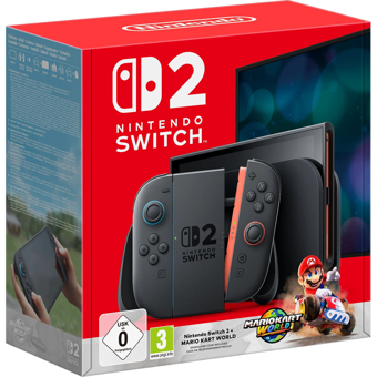 Nintendo Switch 2 Mario Kart World Bundle ( İthalatçı Garantili )