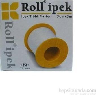 Roll İpek 5X5 M Tıbbi Flaster Çinko Oksitli Kauçuk Yapışkanlı