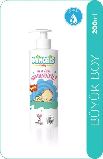 Minoris Baby Organik El, Yüz ve Vücut Nemlendirici