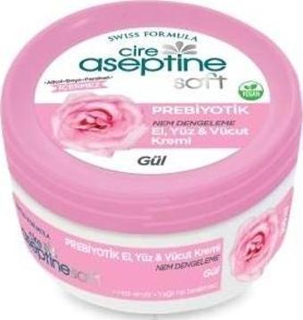 Cire Aseptine Soft Gül Prebiyotik Nemlendirici Bakım Kremi 30 Ml