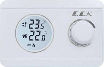 Eca Poly 100 W Kablosuz - Dijital - Pilli On Off Oda Termostatı