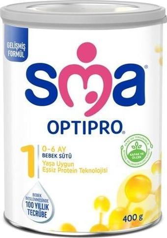 Sma Optipro Probiyotikli 1 400 Gr 0-6 Ay Bebek Sütü