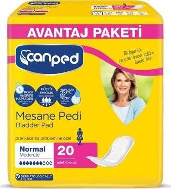 Canped Mesane Pedi Orta Boy Normal 20'Li Avantaj Paketi