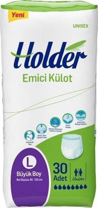 Holder Large Emici Külot - 30 Adet