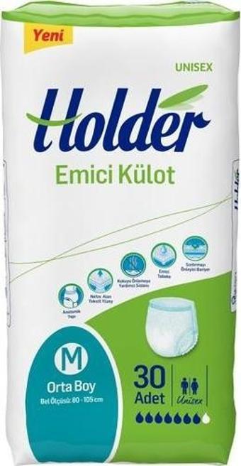 Holder Medium Emici Külot - 30 Adet