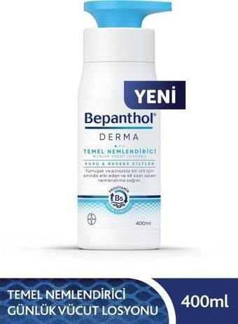 Bepanthol Derma Temel Nemlendirici Vücut Losyonu 400 Ml