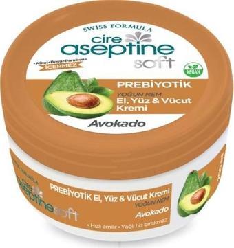 Cire Aseptine Soft Avokado Prebiyotik Nemlendirici Bakım Kremi 200 Ml