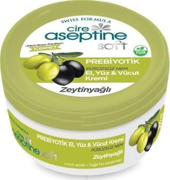 Cire Aseptine Soft Zeytinyağlı Prebiyotik Nemlendirici Bakım Kremi 300 Ml