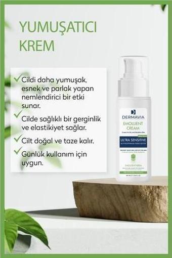 Dermavia Kuru Ve Hassas Ciltler Için Emolyent Krem 100 Ml