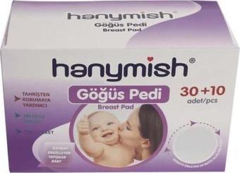 Hanymish Göğüs Pedi 30+10 Adet