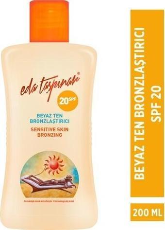 Eda Taşpınar Beyaz Ten Bronzlaştırıcı Spf 20 200 Ml