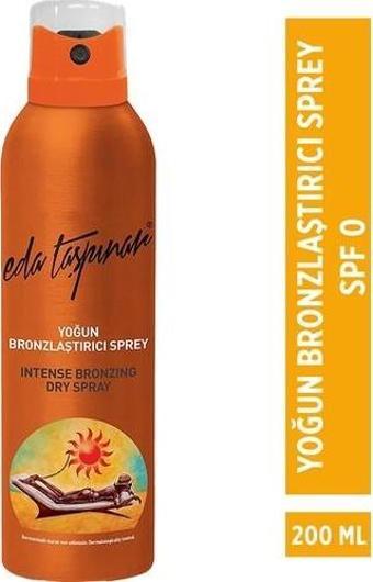 Eda Taşpınar Yoğun Bronzlaştırıcı Sprey Spf 0 200 Ml