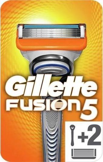 Gillette Fusion Tıraş Makinesi + 2 Yedek Tıraş Bıçağı