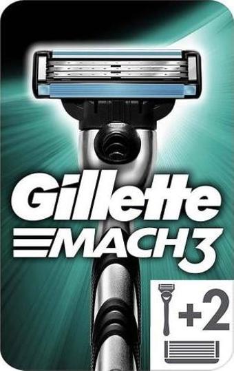 Gillette Mach3 Tıraş Makinesi 2 Yedekli