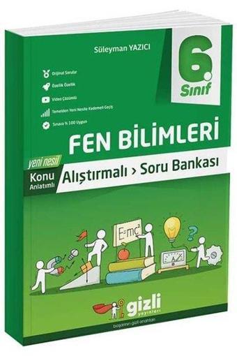 6. Sınıf Fen Bilimleri Konu Anlatımlı Soru Bankası - Kolektif  - Gizli Yayınları