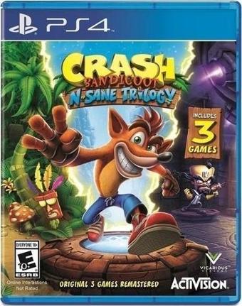 Activision Crash Bandicoot N. Sane Trıiogy Ps4 Oyun