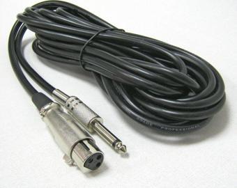 FUGUE FL-08 Mikrofon Kablosu 5 Metre XLR-ÇİVİ