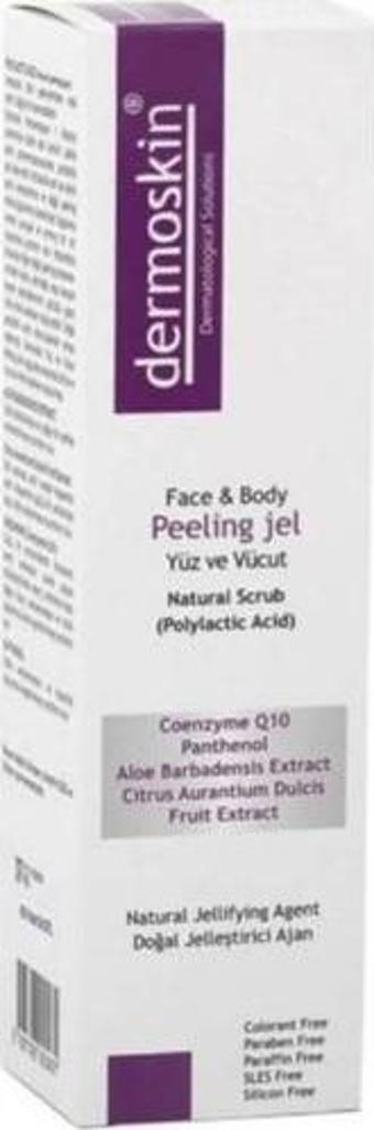 Dermoskin Face&Body Yüz Ve Vücut Peeling Jel 100 Ml