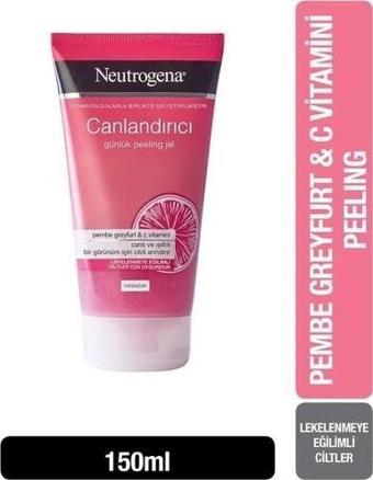 Neutrogena Canlandırıcı Pembe Greyfurt Günlük Peeling Jel 150 Ml