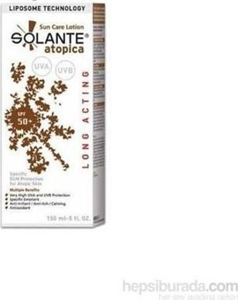 Solante Atopica Spf 50 Lotion 150Ml Atopik Dermatitli Ciltler İçin Güneş Koruyucu Losyon