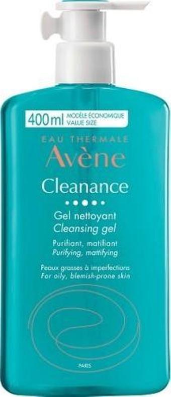 Avene Cleanance Gel Nettoyant Yağlı Ve Akneye Eğilimli Ciltler Temizleme Jeli 400 Ml