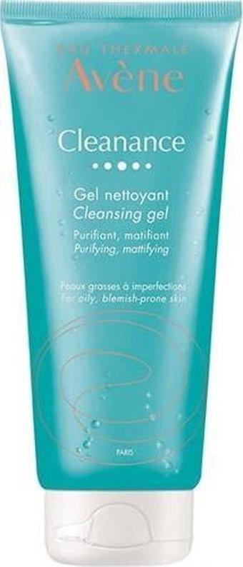 Avene Cleanance Yağlı Ve Akneye Eğilimli Ciltler İçin Matlaştırıcı Temizleme Jeli 200 Ml