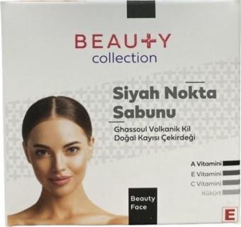 Siyah Nokta Sabunu Volkanik Kil Doğal Kayısı Çekirdeği 90Gr