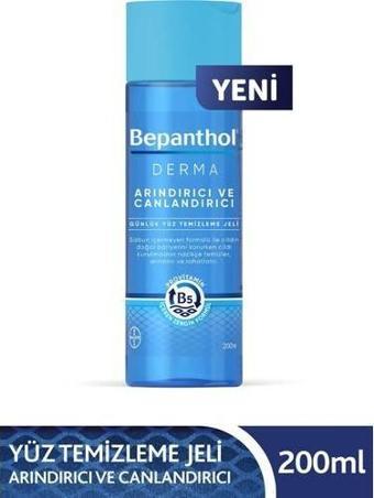 Bepanthol Derma Arındırıcı Ve Canlandırıcı Günlük Yüz Temizleme Jeli 200 Ml