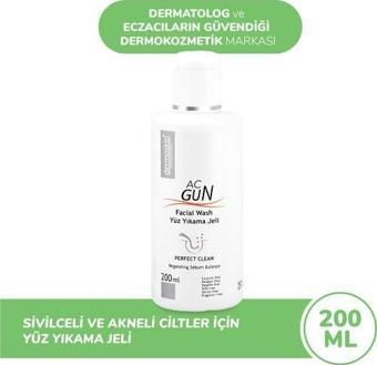 Dermoskin Acgrun Yüz Yıkama Jeli 200 ml