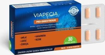 Viapecia Pro-Digestroium Amilaz Laktaz Ve Probiyotik Mikroorganizma Içeren Takviye Edici Gıda 30 Kap