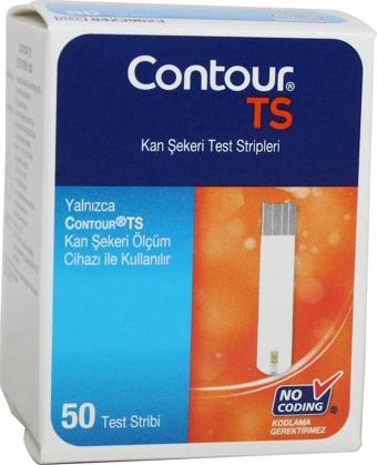 Contour Ts Kan Şekeri Test Stribi 50'li