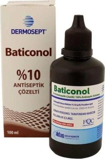 Dermosept Baticonol  (Batikon) Çözelti 100 ml.