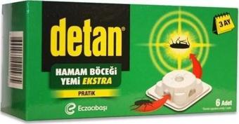 Detan Hamam Böceği Yemi Ekstra 6'Lı