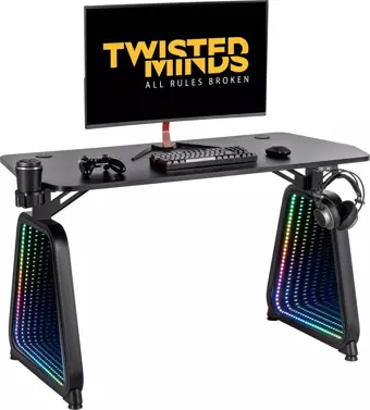 Twisted Minds TM-GMD12-1D INFINITY PRO KARBON FİBER E-SPOR OYUNCU MASASI