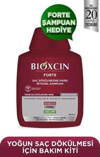 Bioxcin Forte Yoğun Bakım Kiti+Tablet+Şampuan+Serum