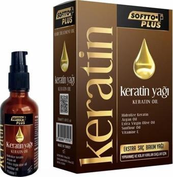 Softto Plus Keratin Yağı 50 Ml