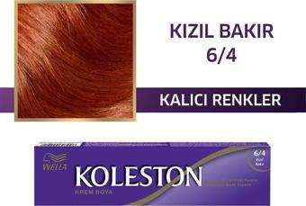 Wella Koleston Single Tüp Boya 6/4 Kızıl Bakir