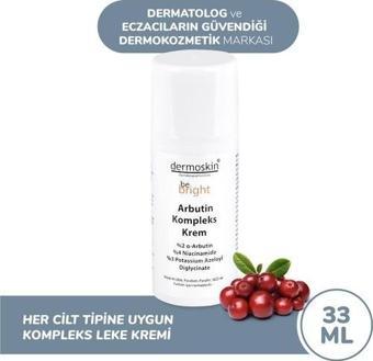 Dermoskin Be Brigrht Arbutin Kompleks Leke Kremi 33 ml.