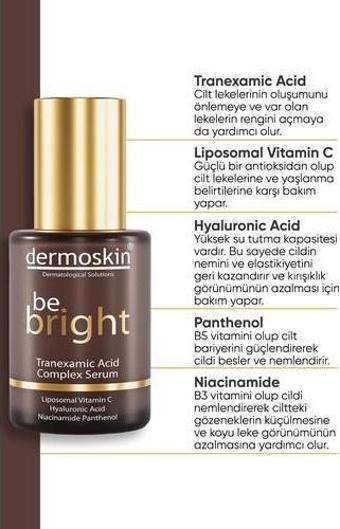 Dermoskin Be Bright Tranexamic Acid Complex Serum 30 Ml