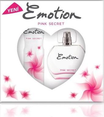 Emotion Pink Secret Edt Kadın Parfüm 50 Ml & Deodorant 150 Ml