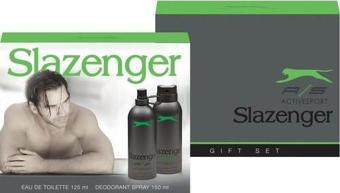 Slazenger Active Sport Yeşil 125 Ml Erkek Parfümü + 150 Ml Deodorant Set