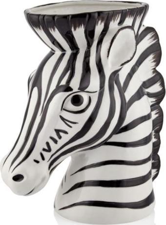 Lamedore Lou Zebra Dekoratif 28.3x16.6x33.5 Cm