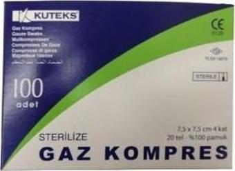 Kuteks Gaz Kompres 7,5 X 7,5 Cm