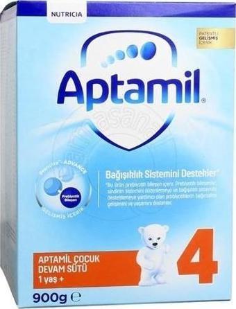 Aptamil 4 Çocuk Devam Sütü 900 Gr