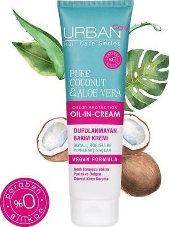 Urban Care  Pure Coconut & Aloe Vera Durulanmayan Bakım Kremi  150 Ml