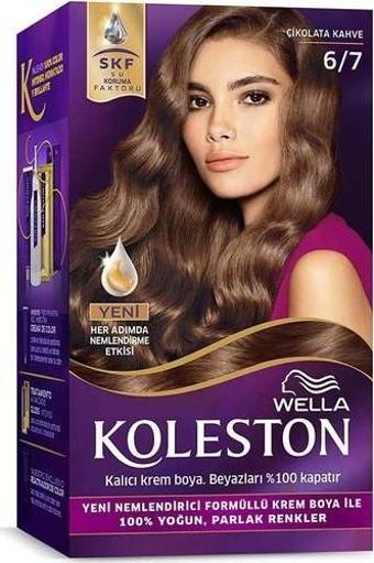 Wella Koleston Kit Saç Boyası 6/7 Çikolata Kahve