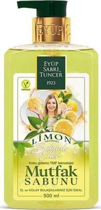 Eyüp Sabri Tuncer Bakımlı Eller Limon Mutfak Sabunu 500Ml