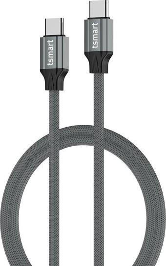 tsmart 65W Süper Hızlı type C to type C şarj kablosu TS-C160
