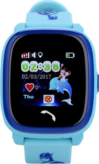 Tsmart Akıllı Çocuk Saati Suya Dayanıklı GPS Özellikli Mavi