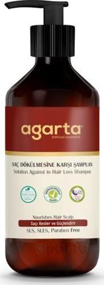 Agarta Doğal Şampuan Şaç Dökülmesine Karşı Çözüm 400 ml.